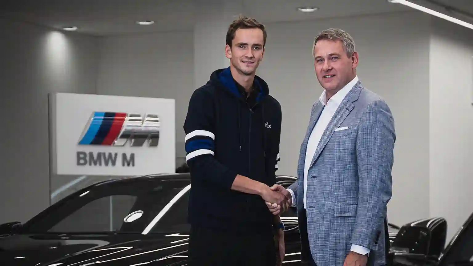 BMW GROUP РОССИЯ ОБЪЯВЛЯЕТ О НАЧАЛЕ СОТРУДНИЧЕСТВА С ТЕННИСИСТОМ ДАНИИЛОМ МЕДВЕДЕВЫМ.