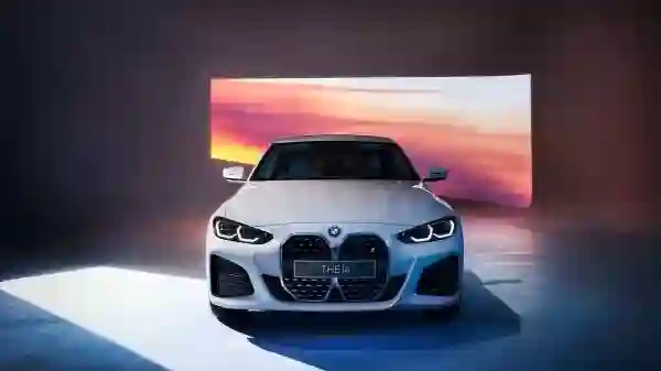 Электрический BMW i4 M Sport на выставке Auto Shanghai