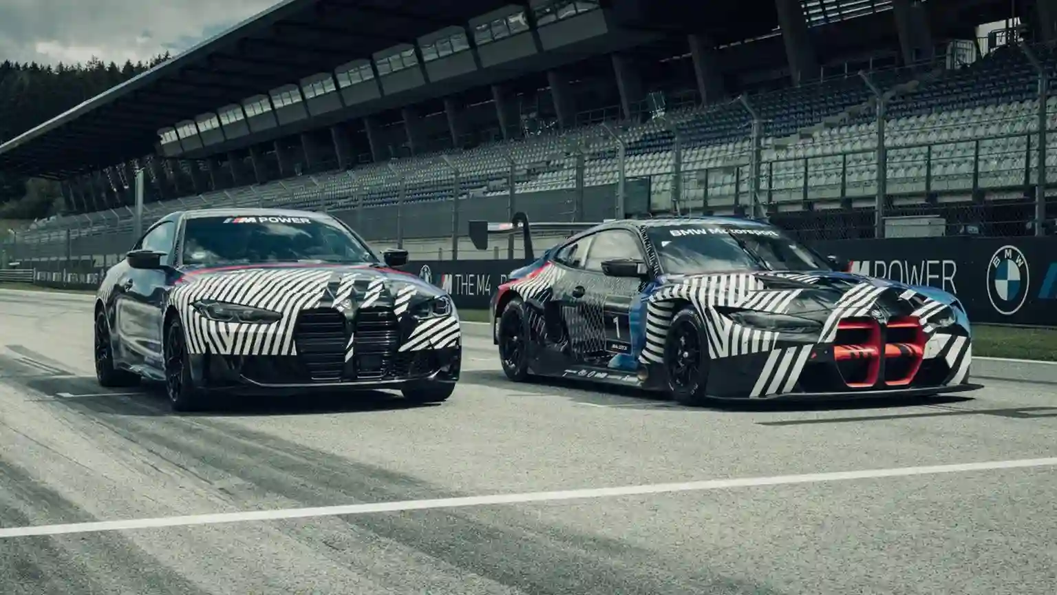 Концерн показал прототипы новых BMW M4 Coupe и BMW M4 GT3.